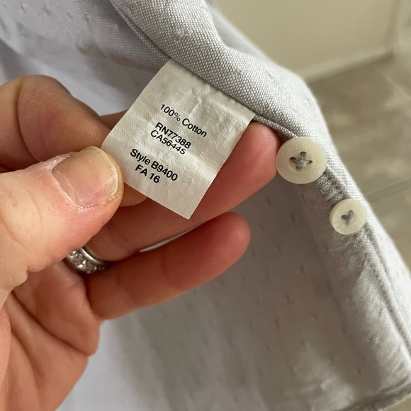 J. Crew Light Gray Casual Button-Down Shirt - Picture 5 of 6
